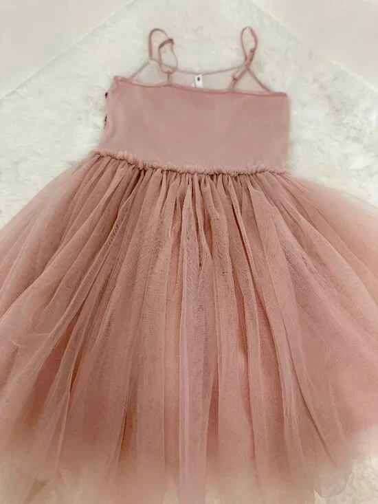 Cotton On Kids Girls Sequin Cake Tulle Party Dress - Picture 4 of 9